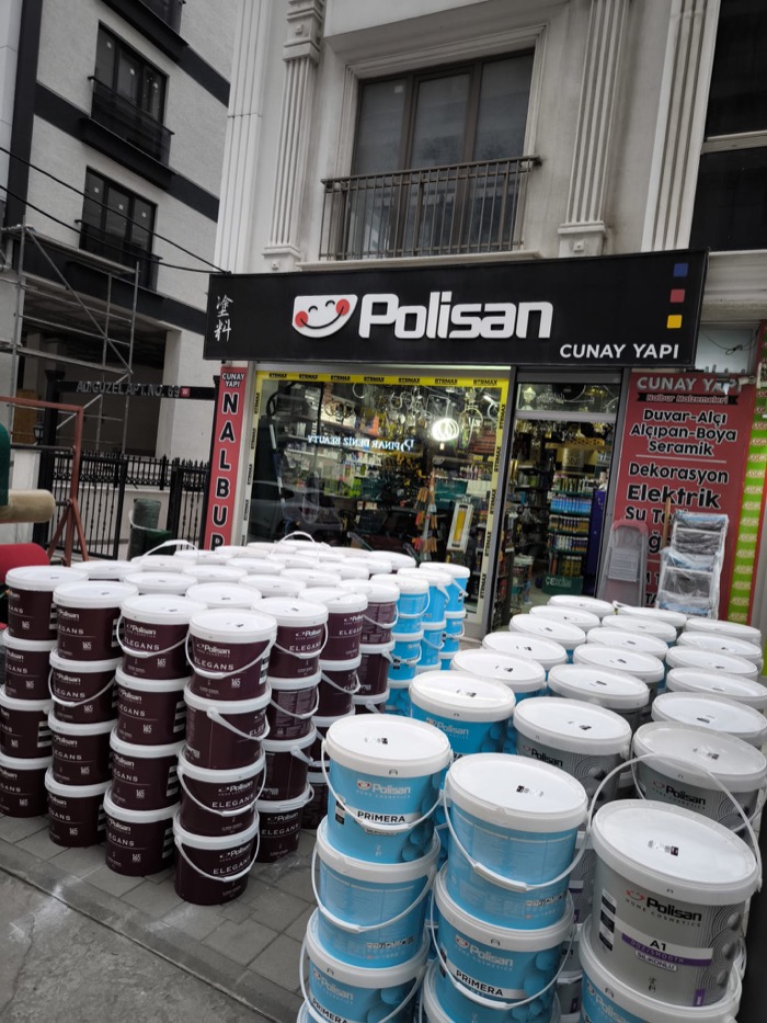 Cunay Yapı Malzemeleri mağaza vitrini